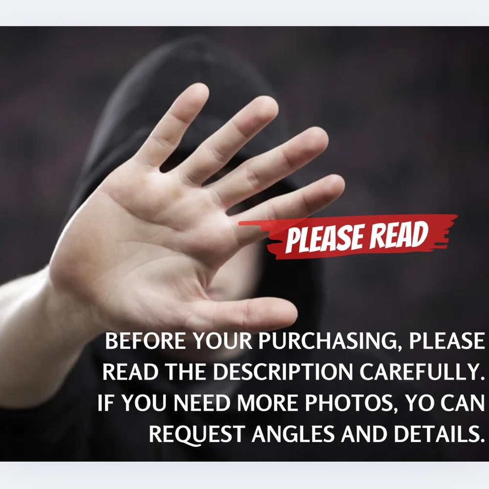 Shop Announcement - Please Read Before Purchase